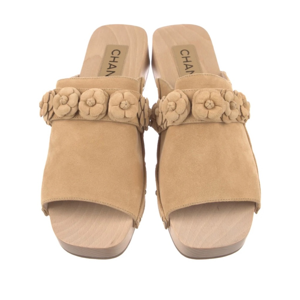 Chanel 2022 Interlocking CC Logo Slides